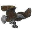Striking Eagle  Lapel Pin